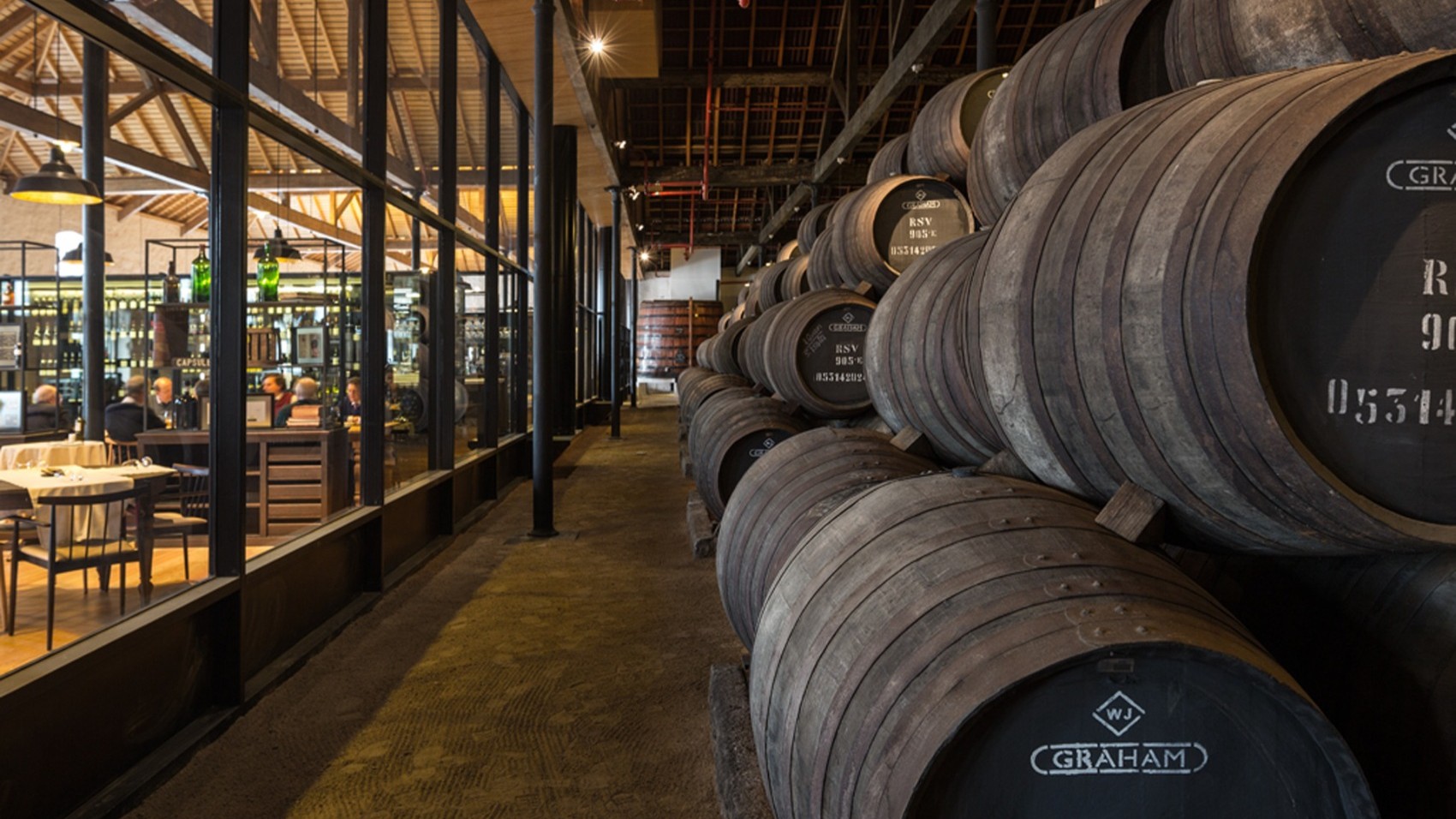 19th Century Wine Lodge Interior