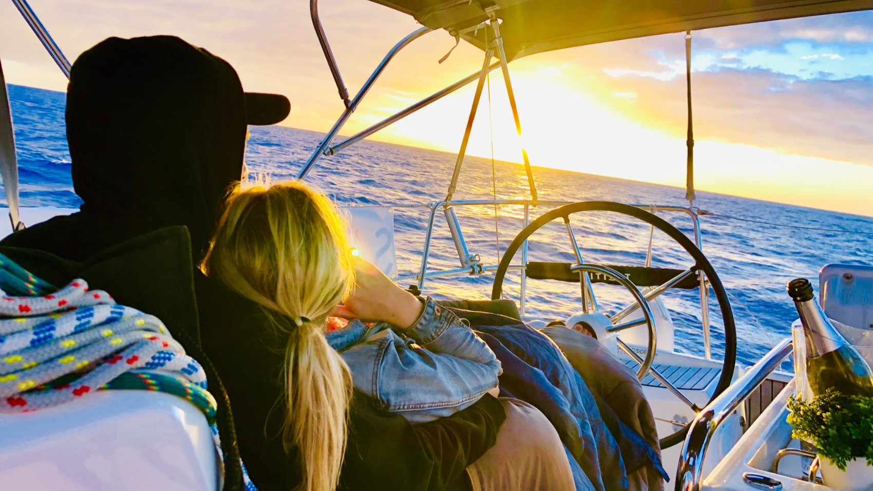 Azores-by-Cruise-sunset-couple