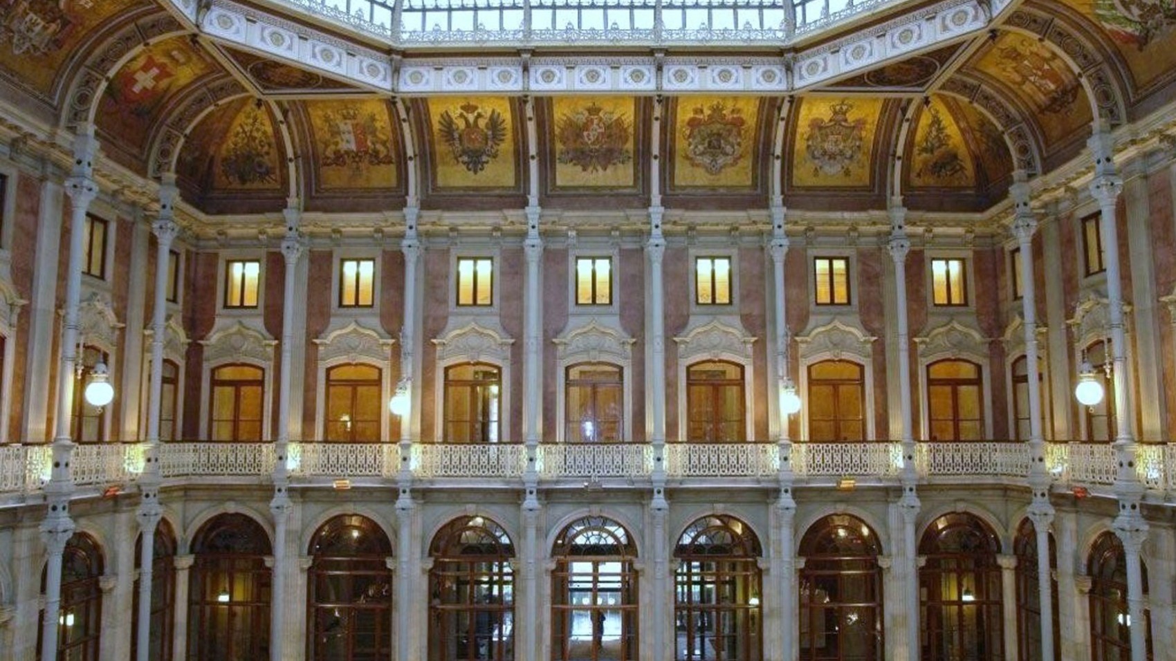 Balcony 19th Century Palace
