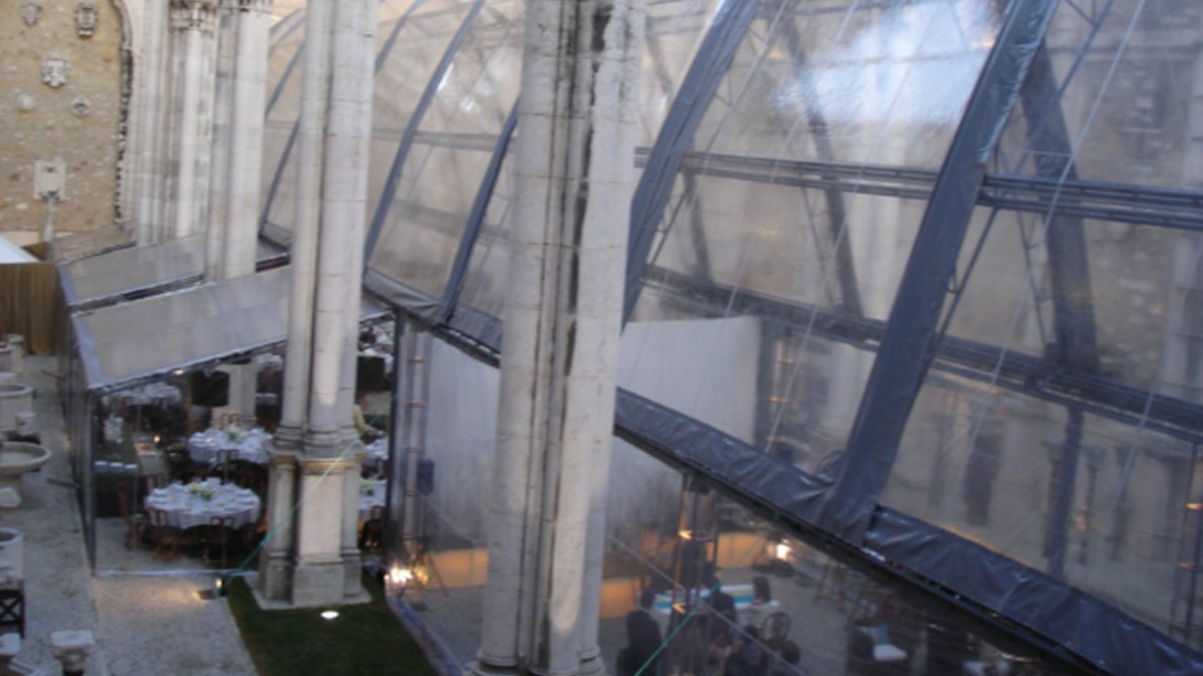 Day Tent 14th Century Convent Ruins