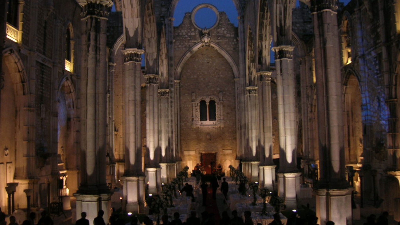 Interior 14th Century Convent Ruins