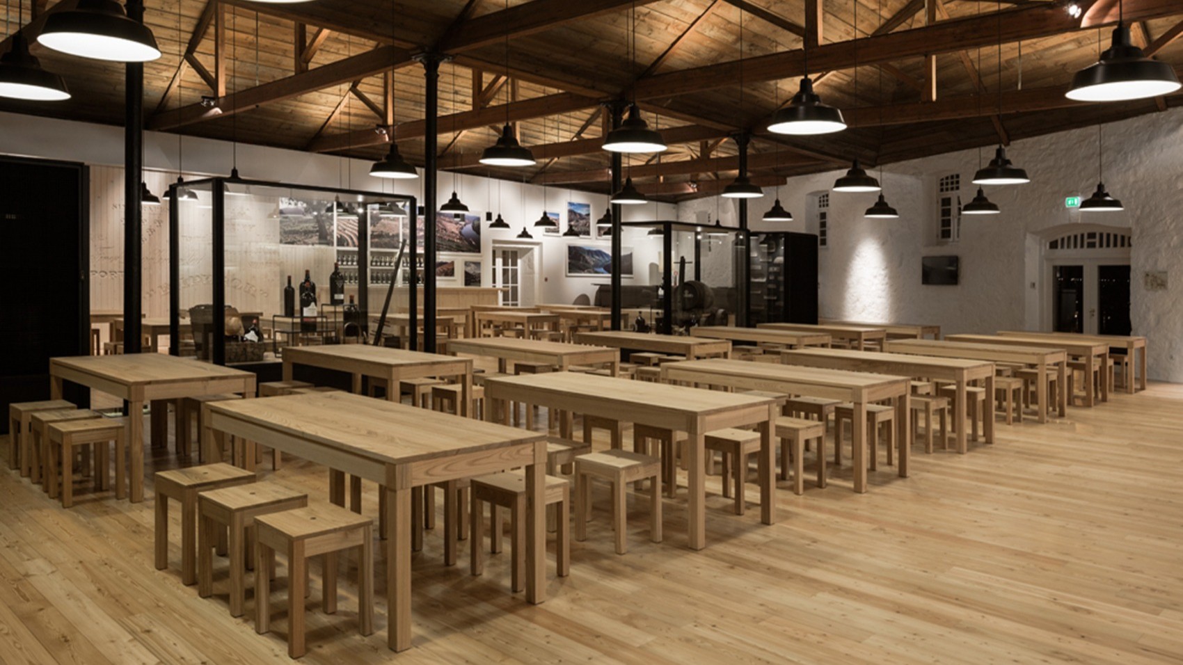 Interior 19th Century Wine Lodge