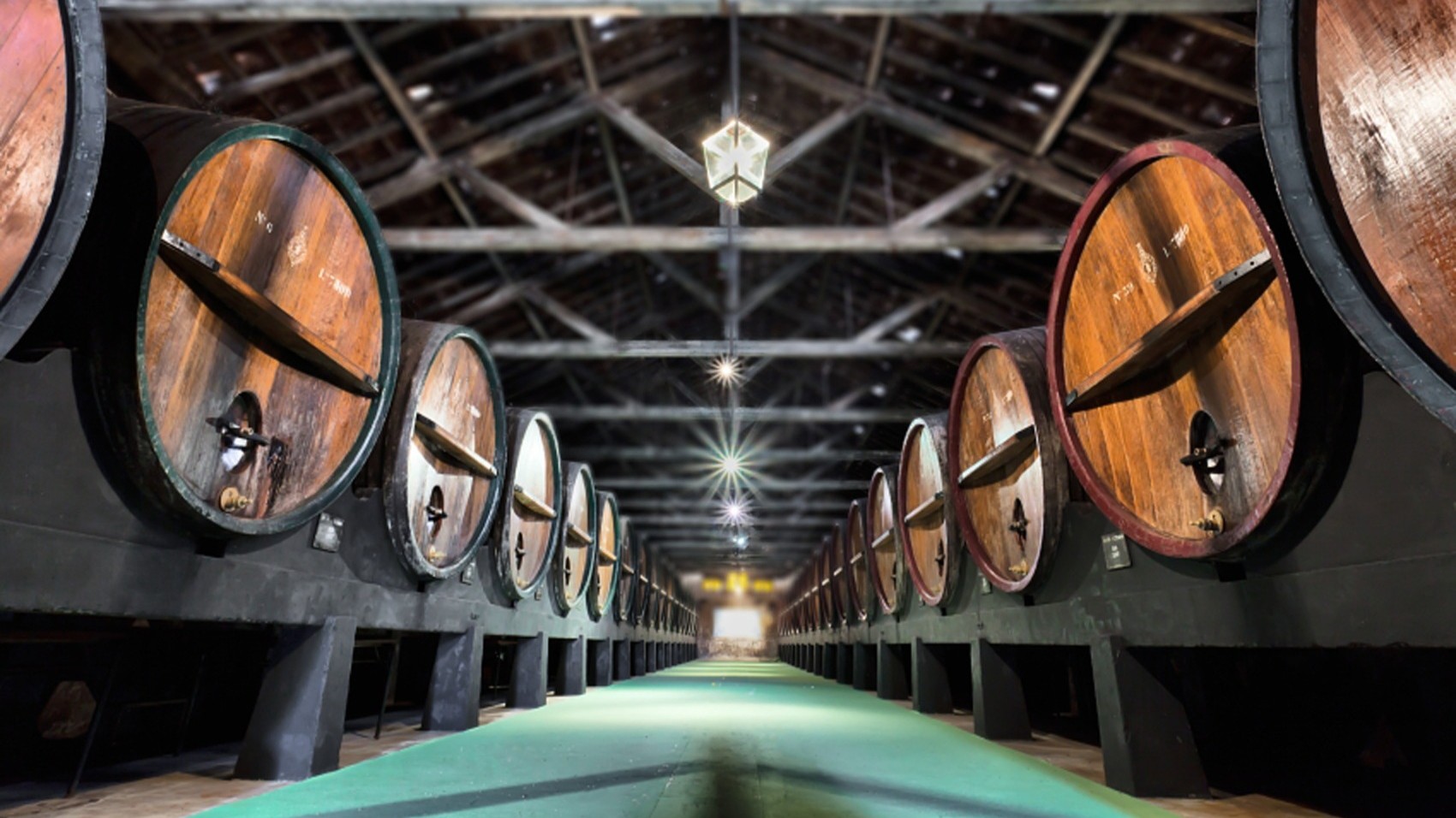Interior Cellar Rustic Wine Lodge