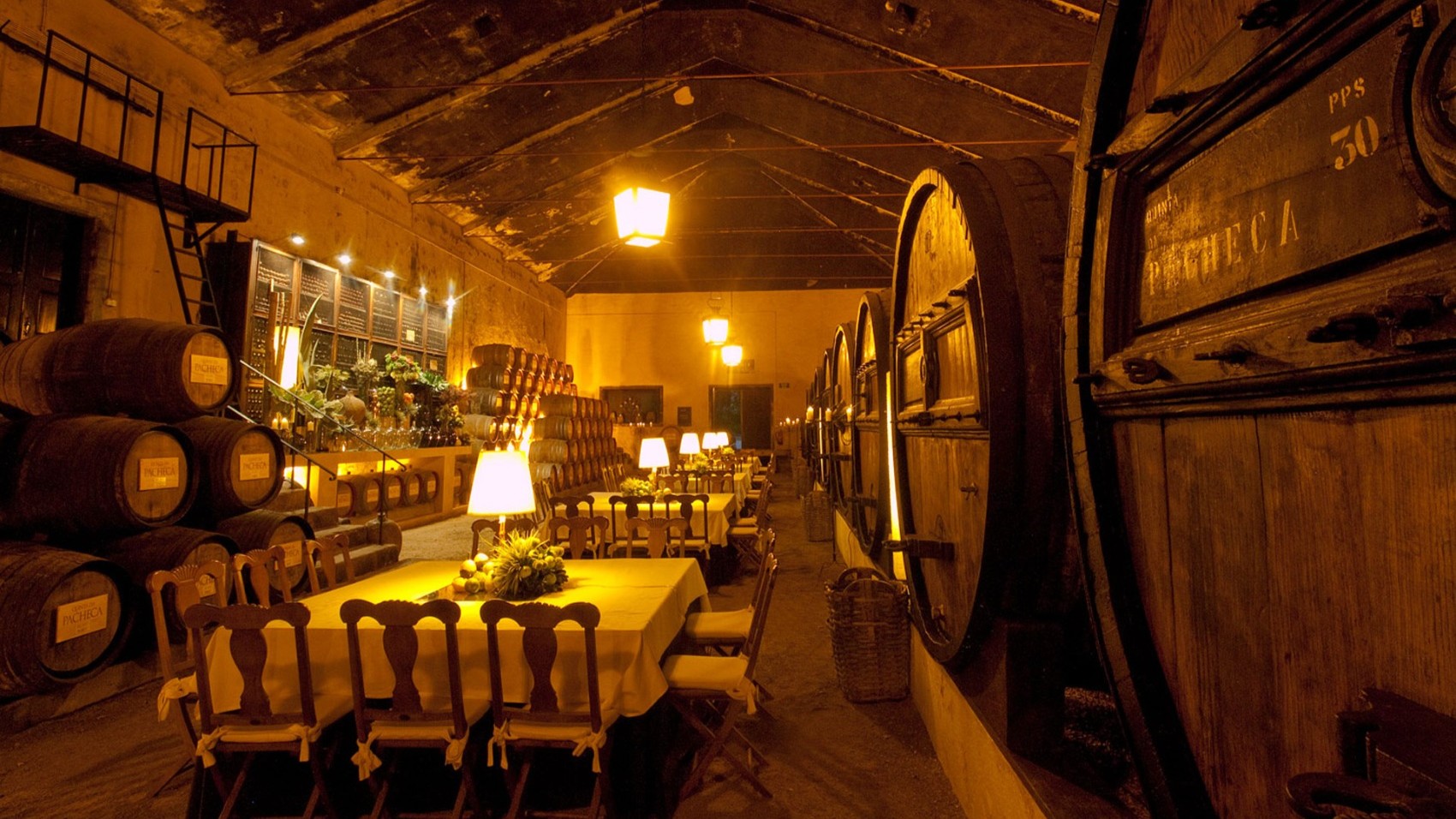 Interior Traditional Wine Lodge