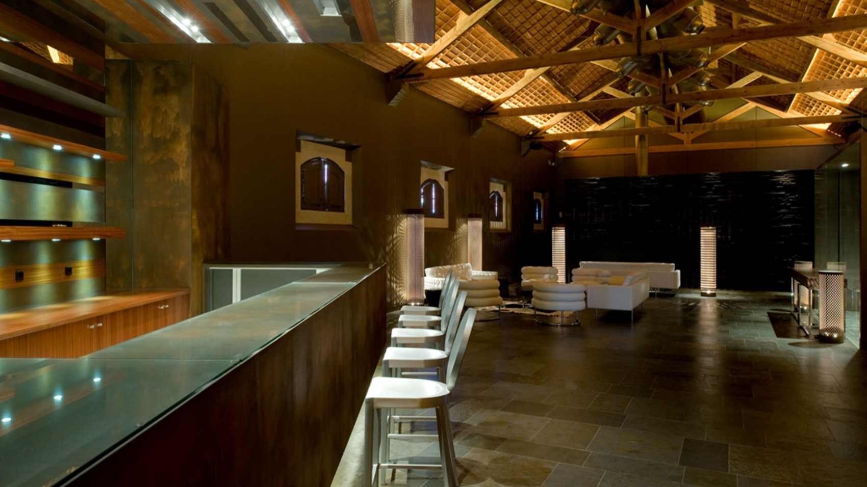 Modern & Hip Wine Estate Bar