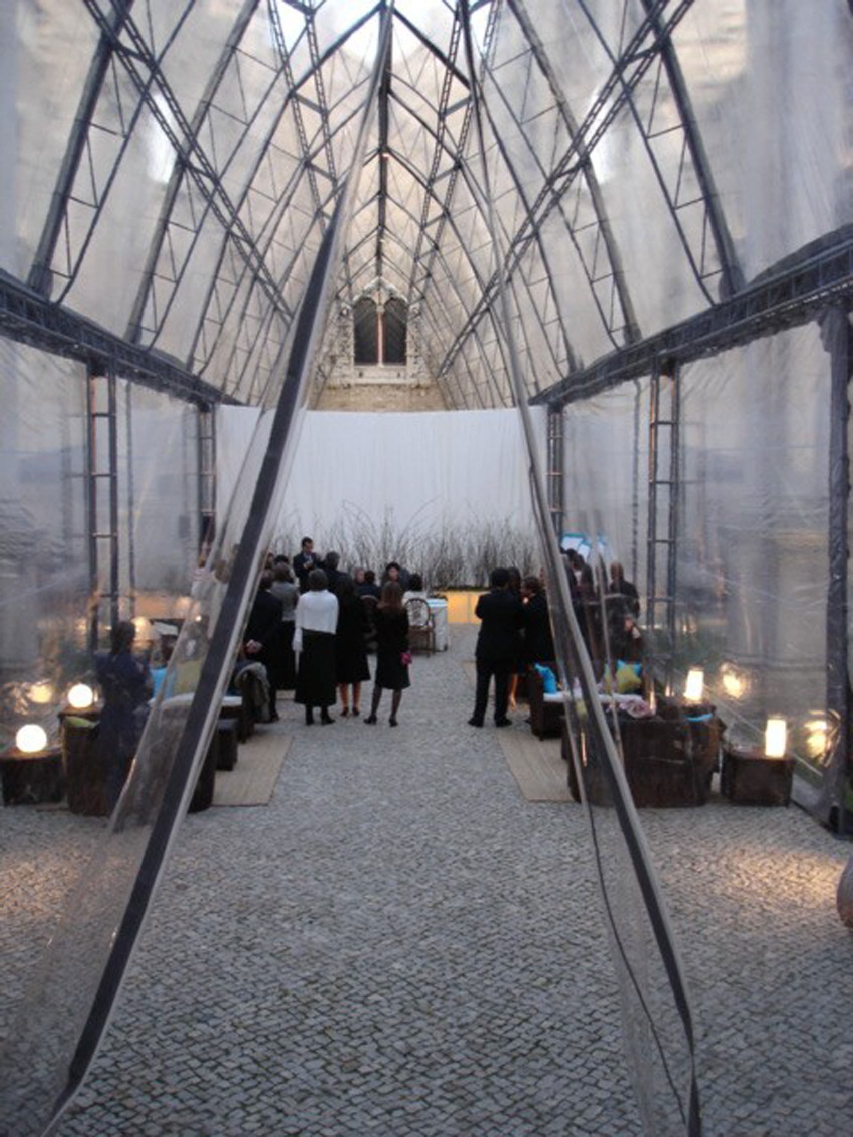 People 14th Century Convent Ruins