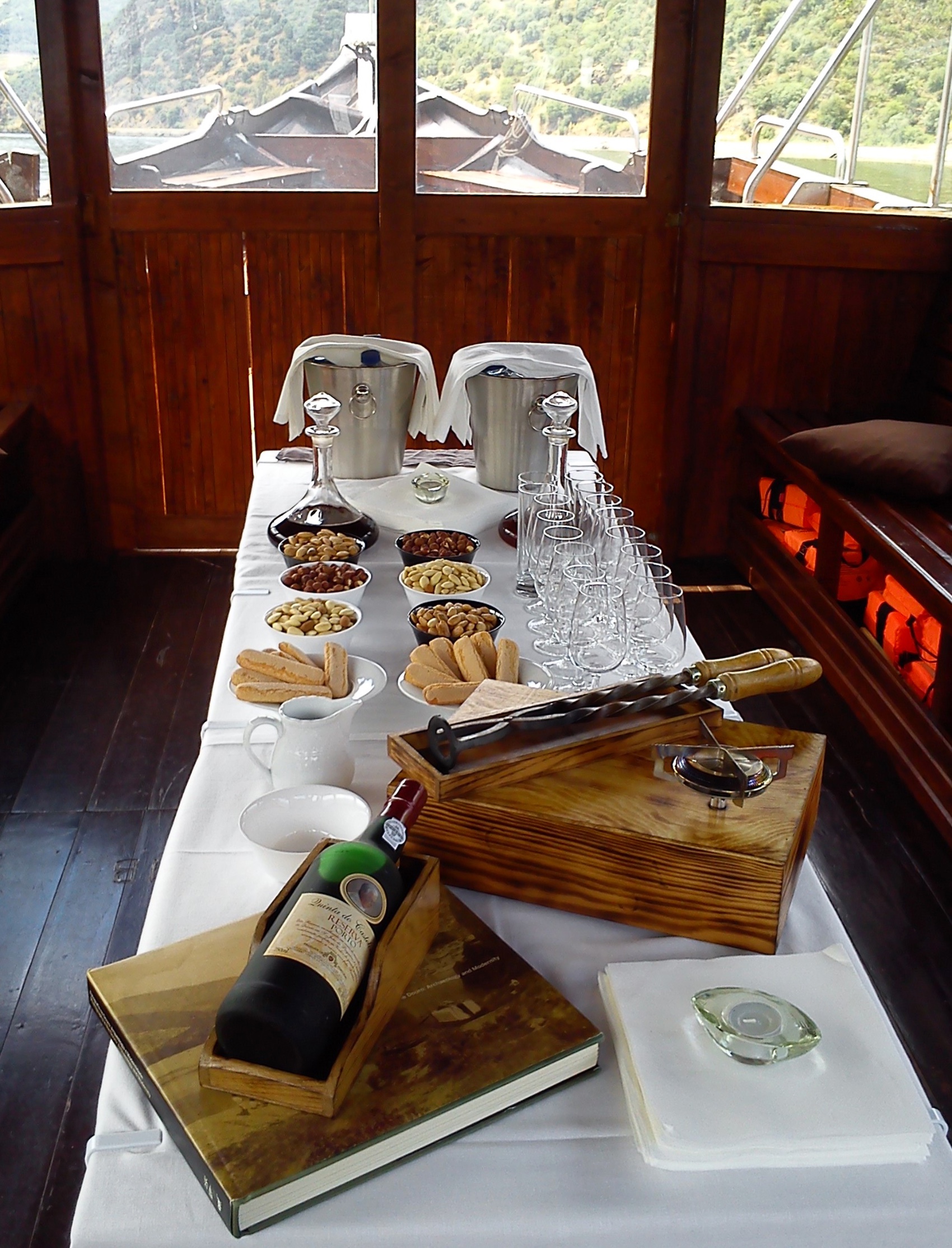 Porto Food Wine Journey cruise snacks