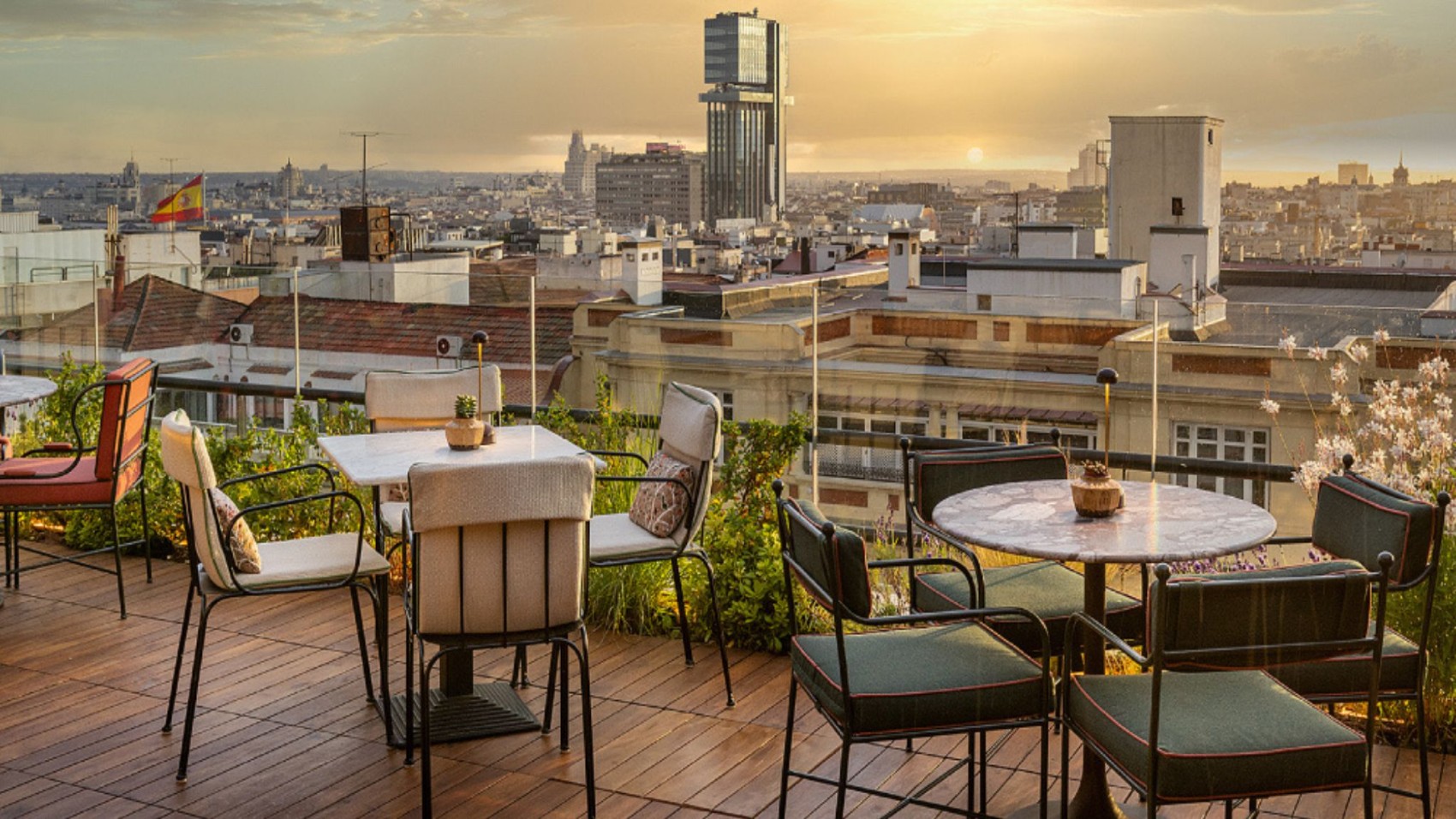 Terraza BLESS Hotel Madrid