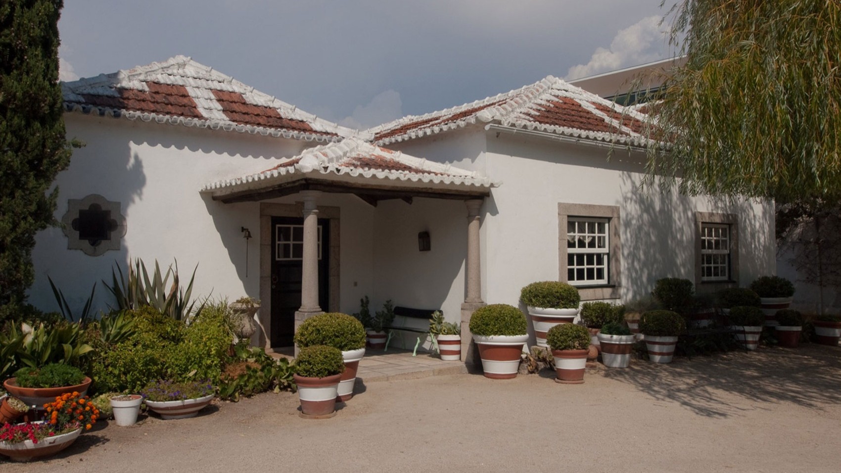 Traditional Wine Lodge Terrace