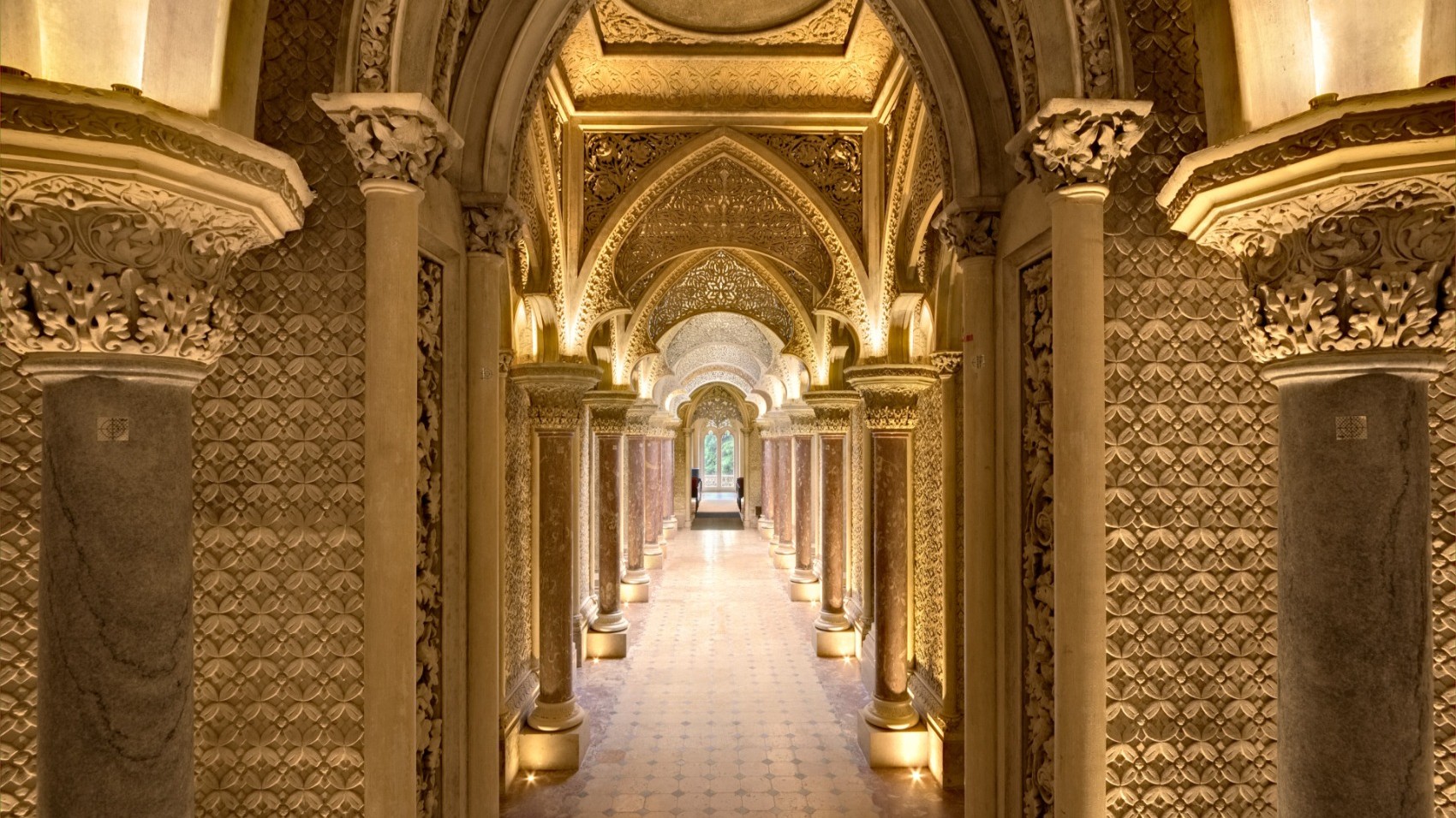 Wall 19th Century Palace Sintra