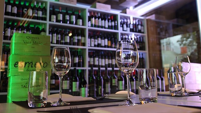 Wine Wall CV Restaurant