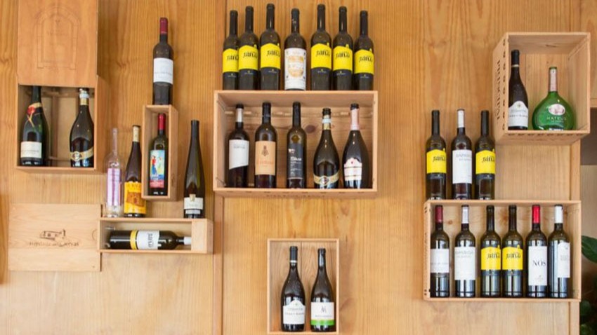 Wine Wall SB Restaurant
